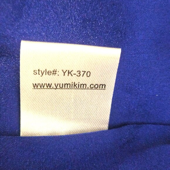 Yumi Kim Silk Colorblock Mini Dress S Dopamine Dressing Resortwear, Art-to-Wear - Picture 7 of 11